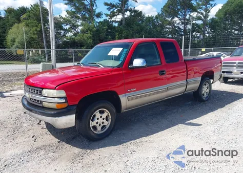 1999 Chevrolet Silverado 1500 Ls from USA, damaged, VIN 1GCEK19T2XE223530